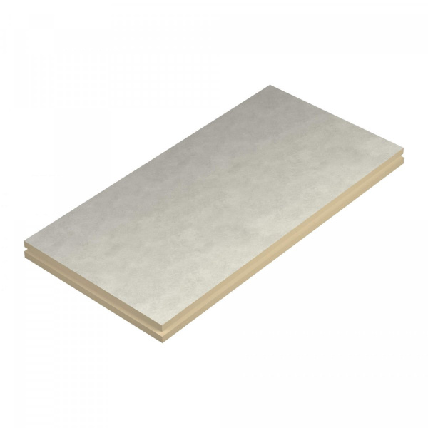 Плита теплоизоляционная LOGICPIR Prof СХМ/СХМ Г2 2385х1185х100 мм, L-кромка