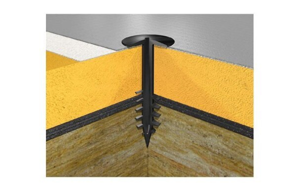 Дюбель винтовой кровельный РОКС 110в 50х110 мм 500 шт