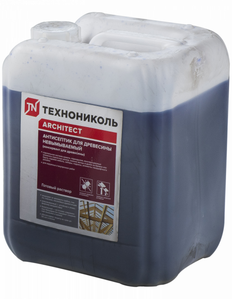 Антисептик для девесины невымываемый (готовый состав), 10 л