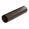 Труба водосточная ТЕХНОНИКОЛЬ МВС 125/90, 1 м, темно-коричневый