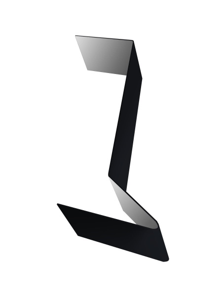 Планка примыкания Grand Line 2000 мм 0,45 мм PE RAL 9005