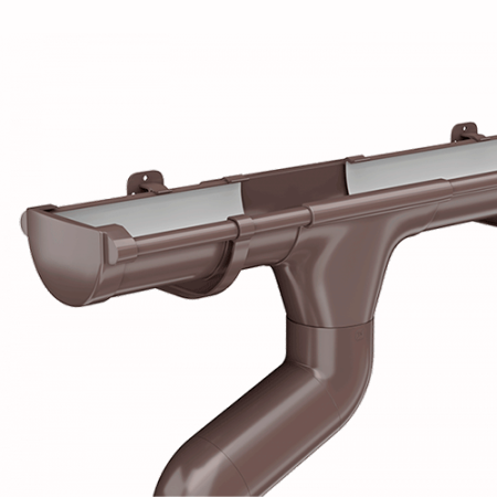 Муфта трубы ТЕХНОНИКОЛЬ МАКСИ 152/100, коричневый