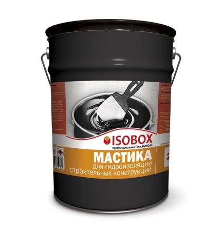 Мастика гидроизоляционная ISOBOX, 20 кг