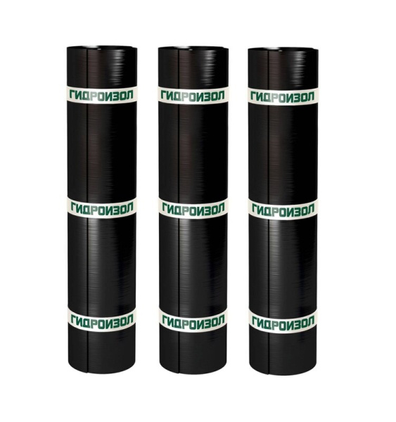 Материал кровельный Гидроизол ТПП-3, нижний слой, стеклоткань, 9 м²