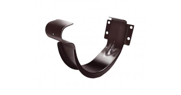 Кронштейн желоба GRAND LINE 125/90 125 мм RAL 8017