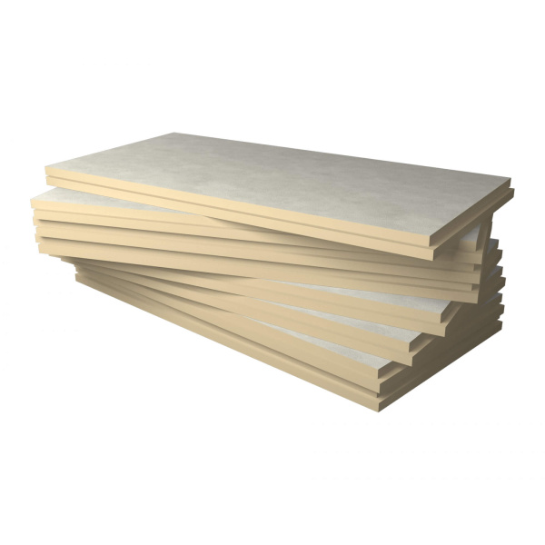 Плита теплоизоляционная LOGICPIR Prof СХМ/СХМ Г2 2385х1185х100 мм, L-кромка