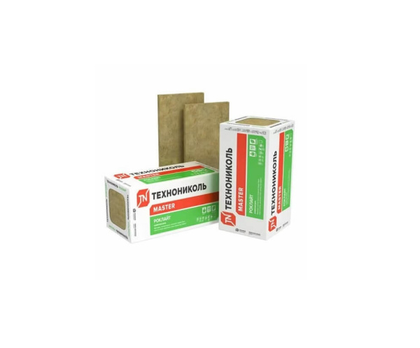 Каменная вата ТЕХНОНИКОЛЬ Роклайт 1200х600х50 мм, 8 шт