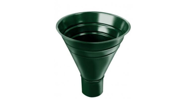 Воронка водосборная Grand Line 125/90 D=250 мм RAL 6005