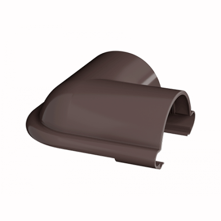 Угол желоба ТЕХНОНИКОЛЬ МАКСИ 152/100, 90°, коричневый