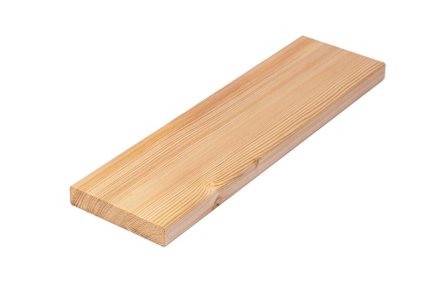 Доска палубная 28х140х4000 мм, сорт A, Лиственница, 3 шт