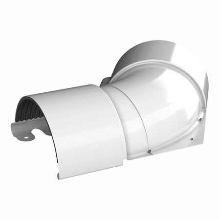 Угол желоба внутренний ТЕХНОНИКОЛЬ МВС 125/90, 135°, белый