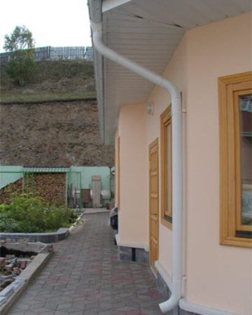 Труба водосточная Grand Line 125/90 3000 мм белый